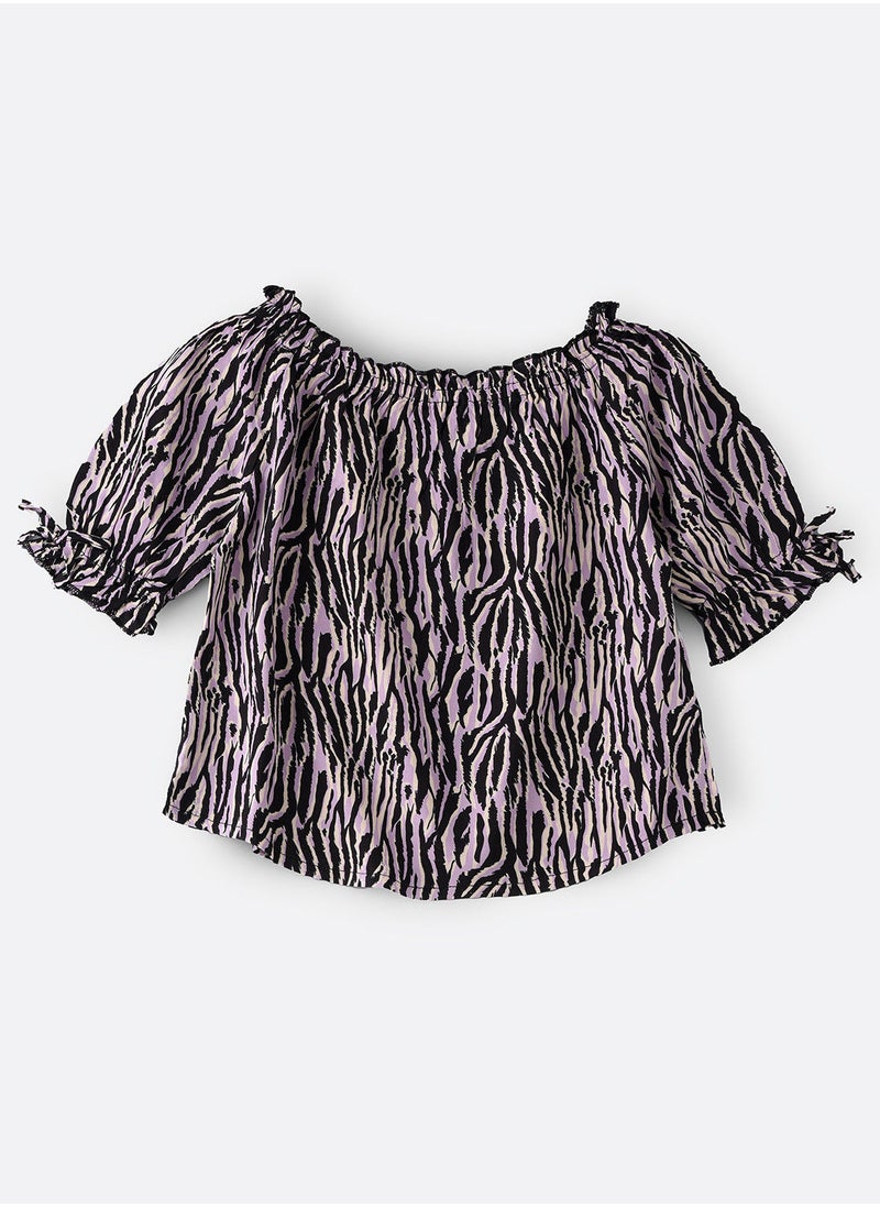 Jelliene Aop Woven Top  - Image 1