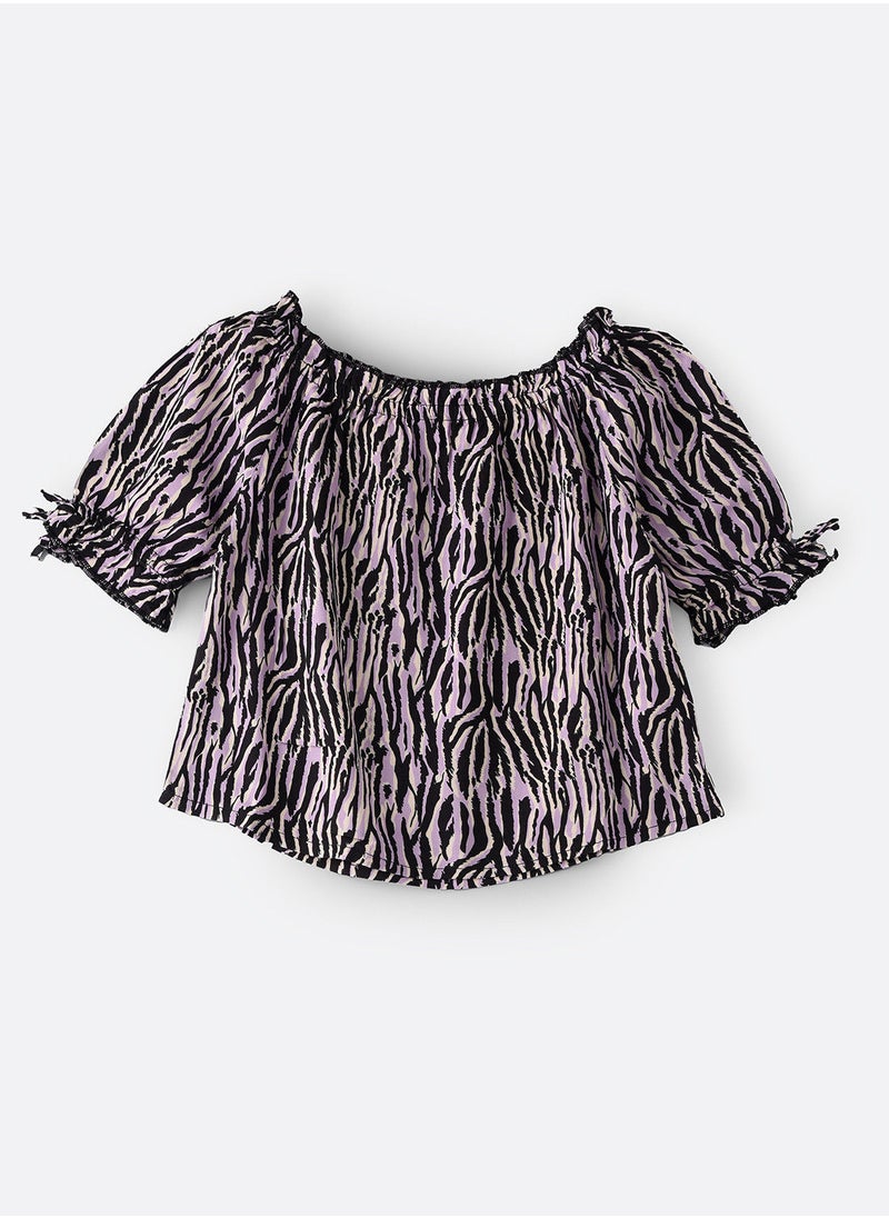 Jelliene Aop Woven Top  - Image 2