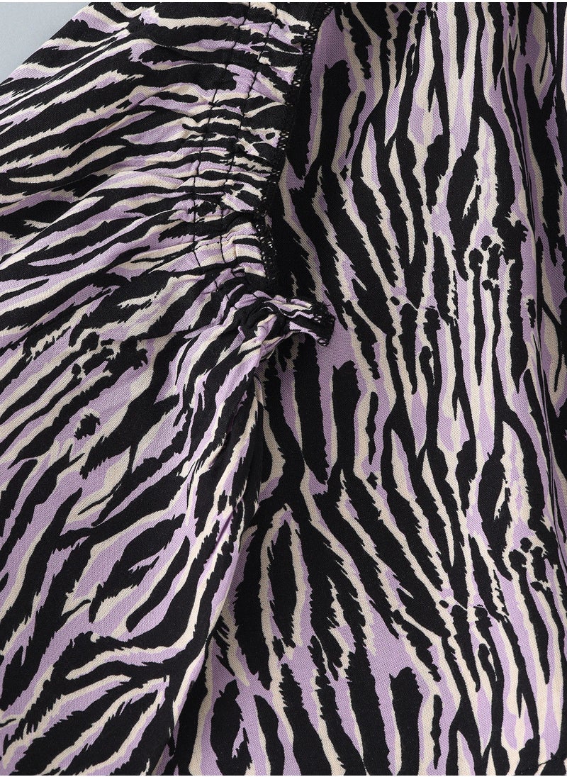Jelliene Aop Woven Top  - Image 4
