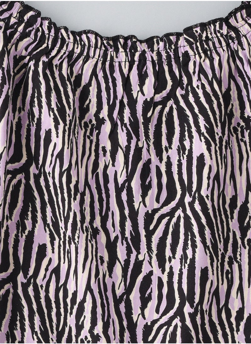 Jelliene Aop Woven Top  - Image 3