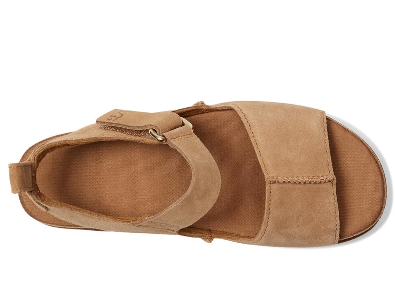 UGG Women's GOLDENSTAR HI Sandal, Chestnut Suede, 8.5 - Image 3