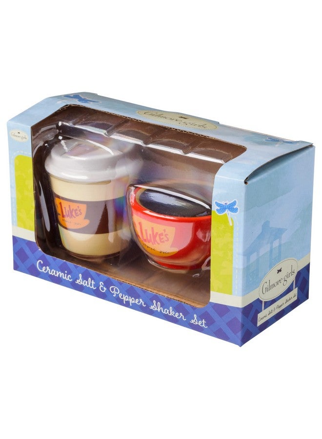 Silver Buffalo Gilmore Girls Latte Mug Ceramic Salt and Pepper Shaker - Image 5