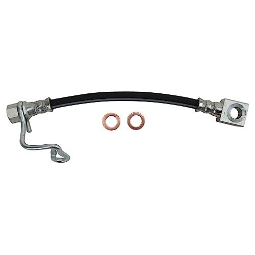 TRQ Front & Rear Brake Hose Set Compatible with 2003-2010 Dodge Ram 2500 Ram 3500 2011-2013 Ram 2500 2011 3500 - Image 3