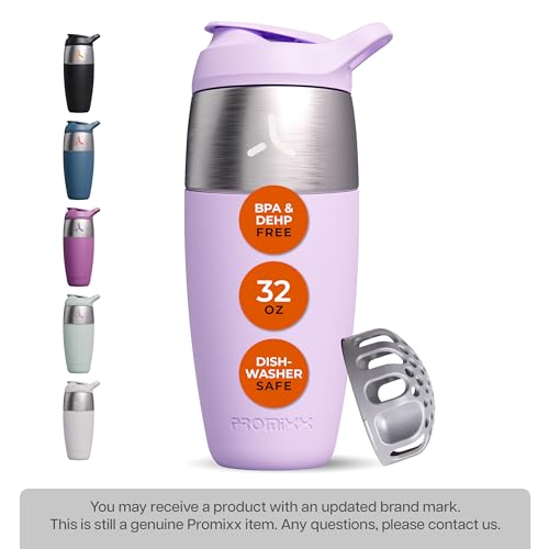 PROMIXX 32oz Stainless Steel Protein Shaker Bottle LeakProof Metal Shaker Cup with SnapFit Agitator for Smooth ClumpFree Shakes BPAFree Odor Resistant Easy to Clean - Image 3