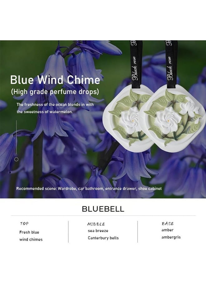 2 PCS Decorative Plaster Essential Oil Diffuser, Battery-Free,Improves Sleep, and Relieves Stress, Non-Electric Passive Aromatherapy Sachet for Cars, Bathroom, Armoire - Image 2