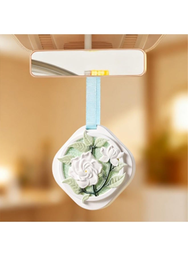 2 PCS Decorative Plaster Essential Oil Diffuser, Battery-Free,Improves Sleep, and Relieves Stress, Non-Electric Passive Aromatherapy Sachet for Cars, Bathroom, Armoire - Image 4