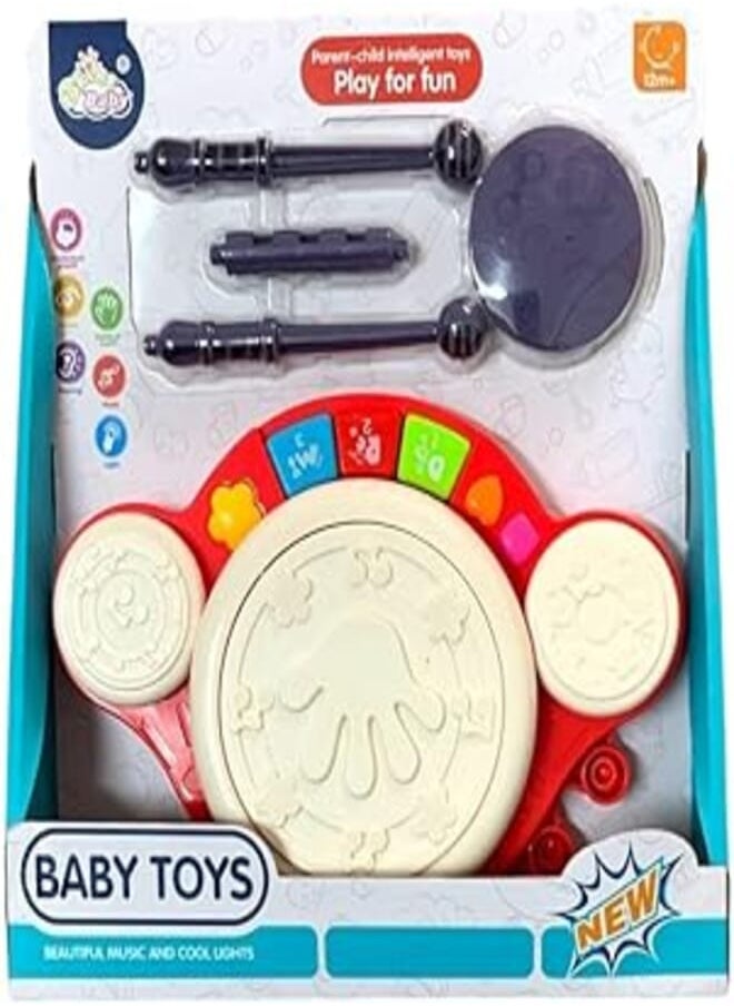 Al Safwa Al Safwa W35-72 Musical Drums For Babies, Multi Color 