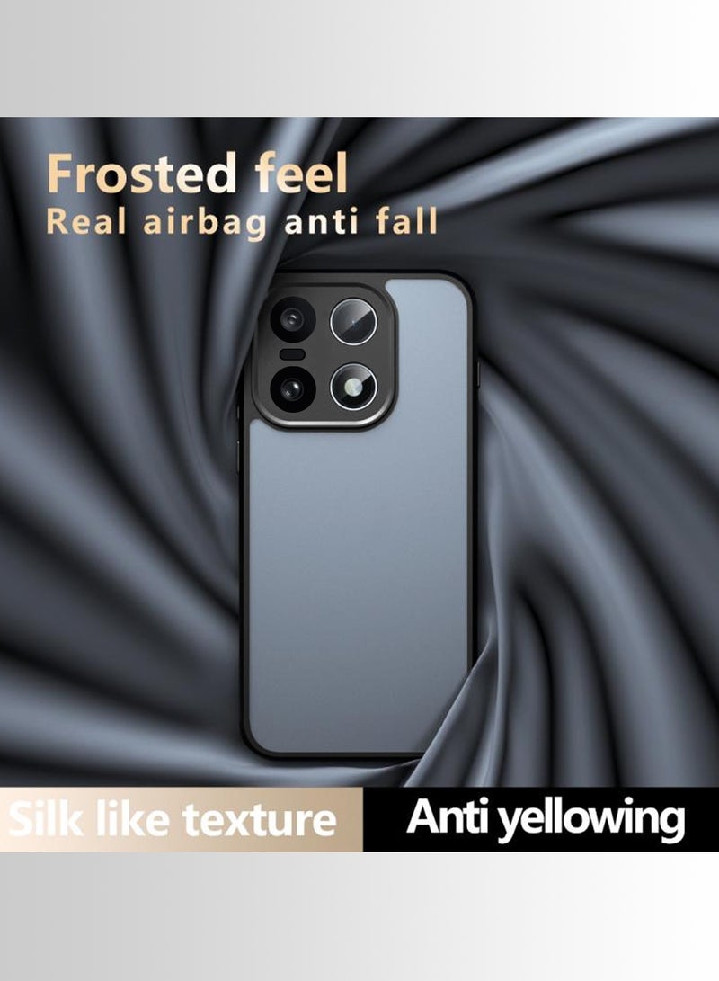 دبليو تيك غطاء حماية رفيع لهاتف OnePlus 15 5G 2025 مصنوع من سيليكون TPU هجين مع كاميرا بارزة (MCAPSA) - شفاف/أسود - Image 2