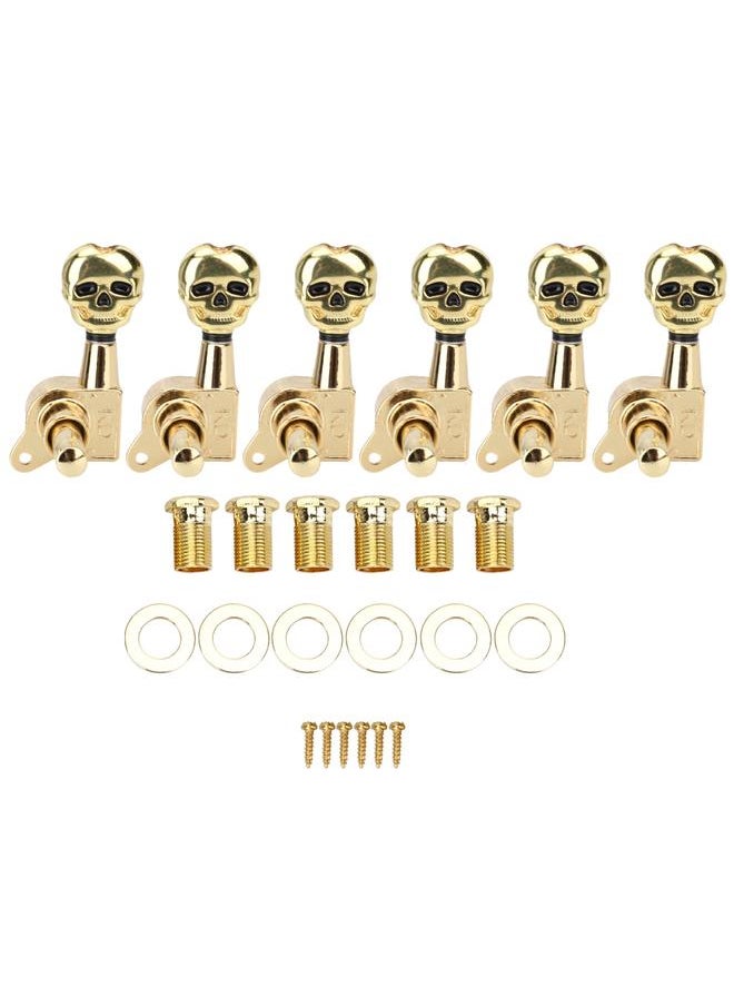 6 Pcs Tuning Peg Golden Skull Shaped Electric Guitar Machine Head String Tuner Key - pzsku/ZBCAC4F764E28BE76B69CZ/45/_/1734084297/abd6e86a-4060-4908-aba1-8869b77fcf3d