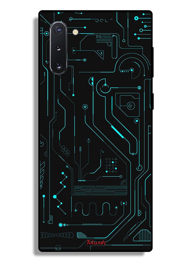 Tolwak جراب حماية سامسونج جالاكسي نوت 10 5G فن رقمي دوائر الحد الأدنى عرض متعدد - Image 2