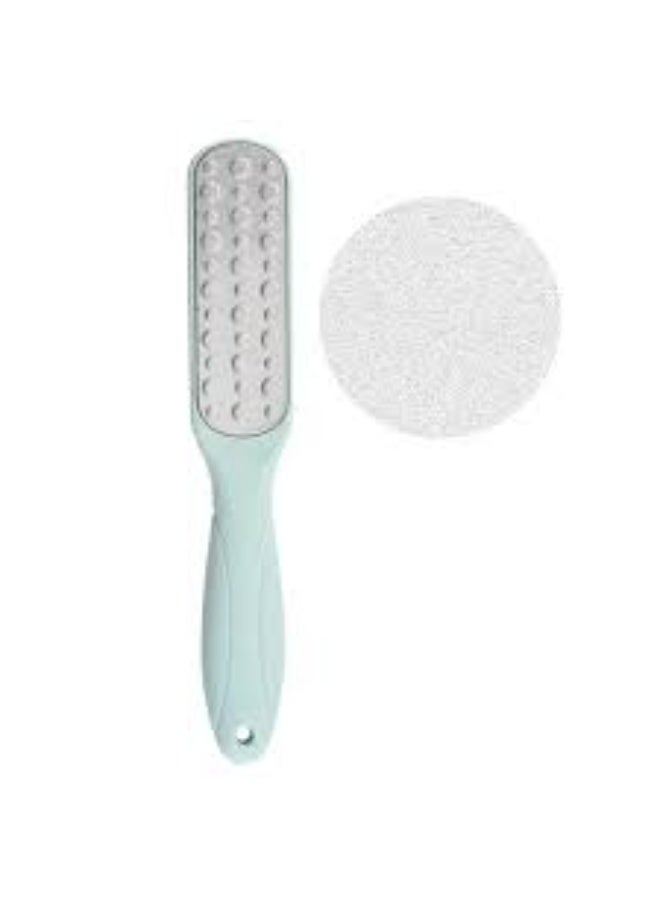 Double Sided Metal Foot File for Removing Rough Skin and Cracked Heels with Callus Remover – Professional Stainless Steel Pedicure Tool Multicolor Design - Image 2