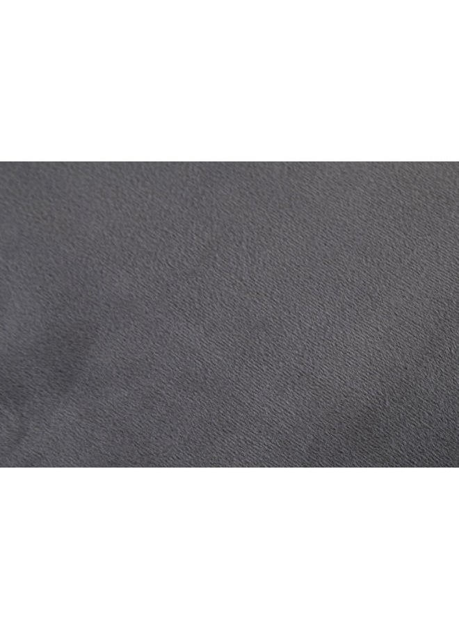 Mintra - Sherpa & Super soft Flannel H4575 Dark Grey size 220x240cm - Image 1