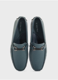 Robert Wood Trim Detail Loafers  - Image 3