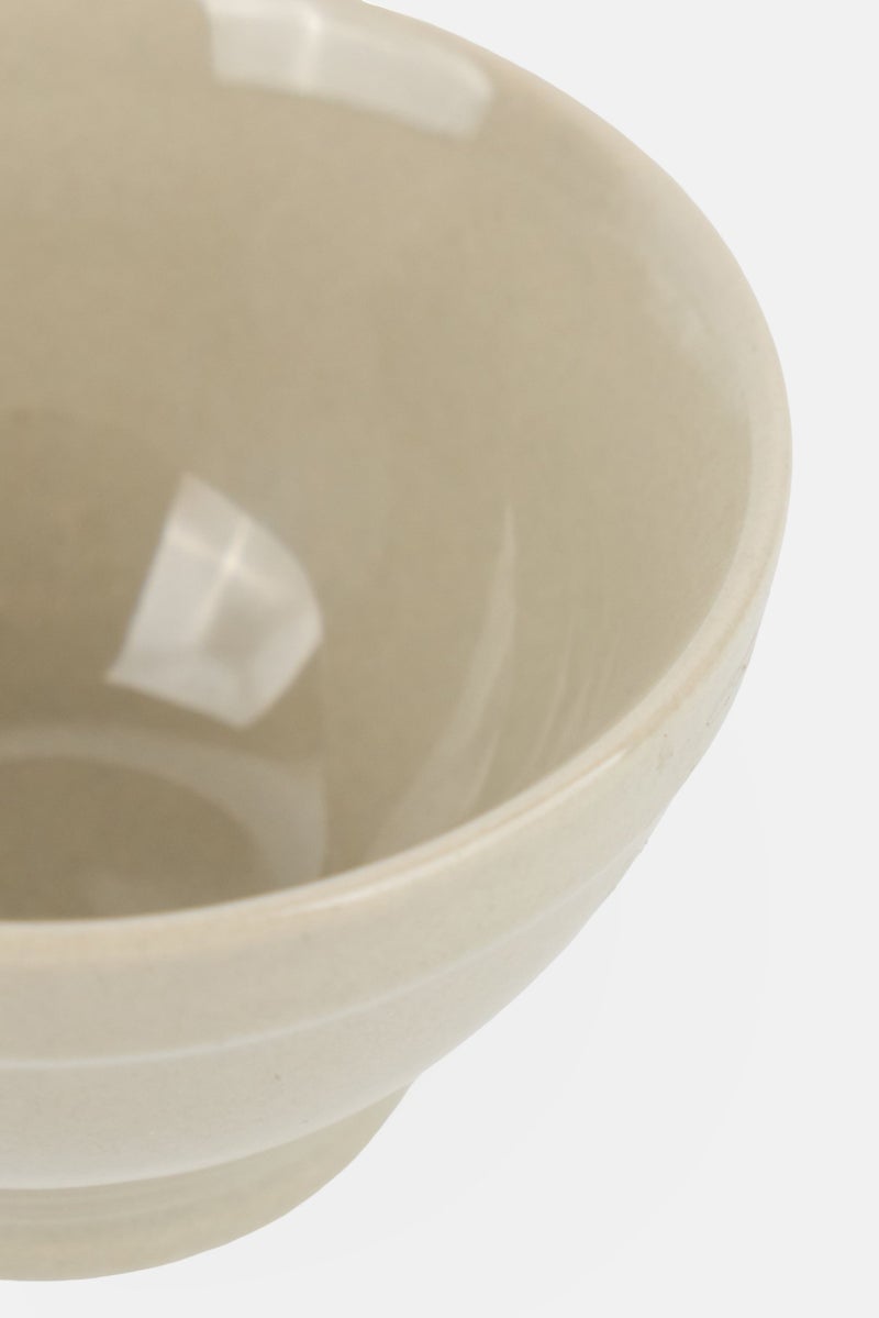 BIA Cordon Bleu Round Stoneware Solid Pinch Dipping Bowl, Taupe - Image 3