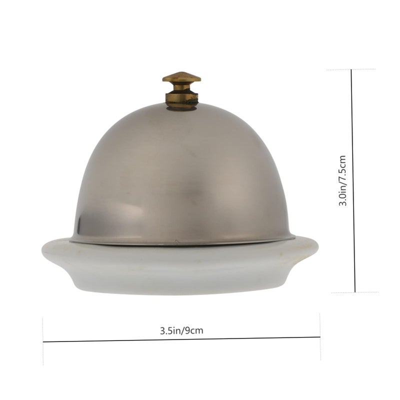 Ceramic Butter Dish With Lid French Butter Container Multi Functional Serving Plate - Image 3
