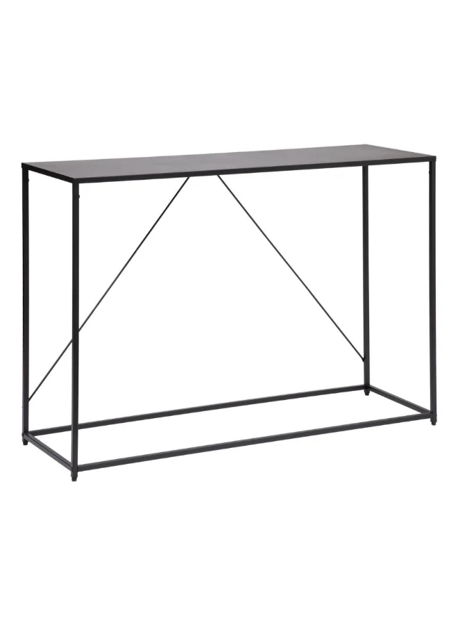 Atmosphera Gota Elegant Design Rectangular Console Table Black 85 x 40 x 120 cm 185059