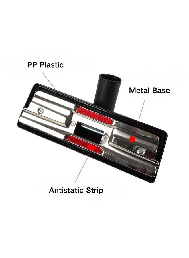 ماكدو رأس فرشاة أرضية عالمية مقاس 32 مم، بديل لرأس فرشاة المكنسة الكهربائية، مضاد للكهرباء الساكنة، ملحقات فوهة لفرشاة الأرضية والسجاد - Image 5