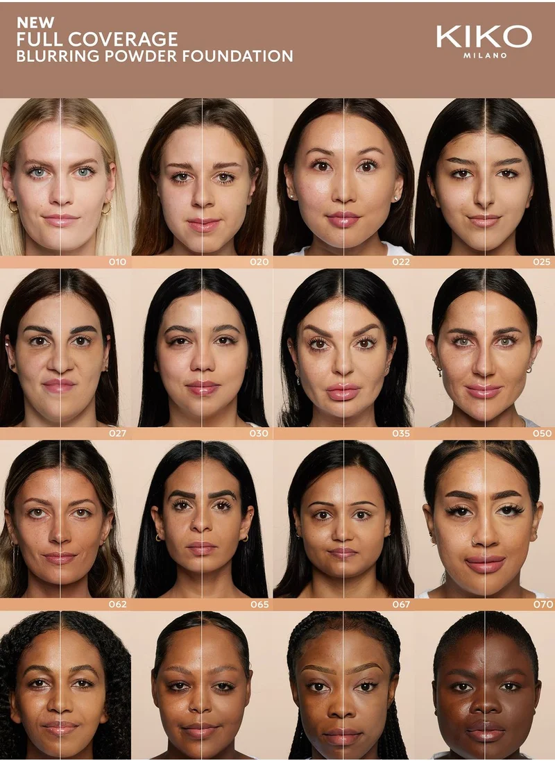 KIKO MILANO Full Coverage Blurring Powder Foundation - 020 - Neutral Fair