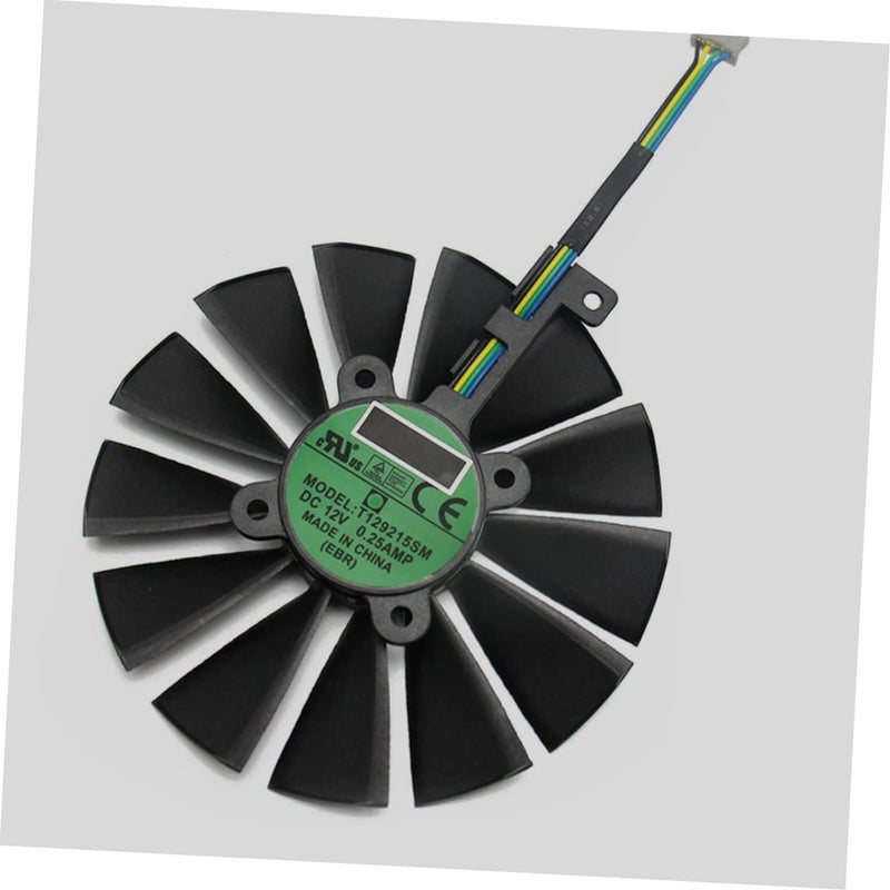 Replacement GPU Cooling Fan 2 Pack Easy to Install for Graphics Card Repair - Image 3
