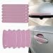 I3DIDEA 10PCS Bling Car Door Handle Protectors 4 Door Bowl Stickers 6 Handle Strips Crystal Rhinestone AntiScratch Car Accessories Sparkling Auto Decor Decals Universal for SUV Sedan Truck Pink - Image 2