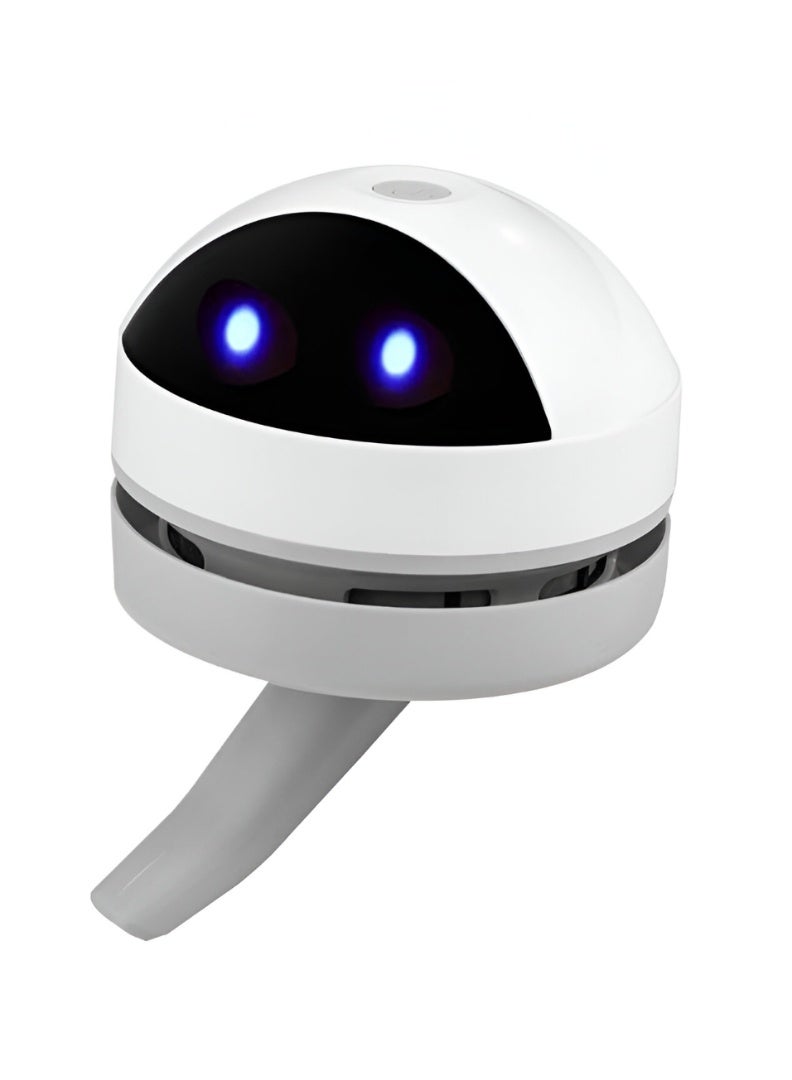 مكنسة روبوت صغيرة لتنظيف لوحة المفاتيح والمكتب – قابلة للشحن عبر USB، خفيفة ومحمولة لتنظيف اللابتوب والمكتب والسيارة - Image 2