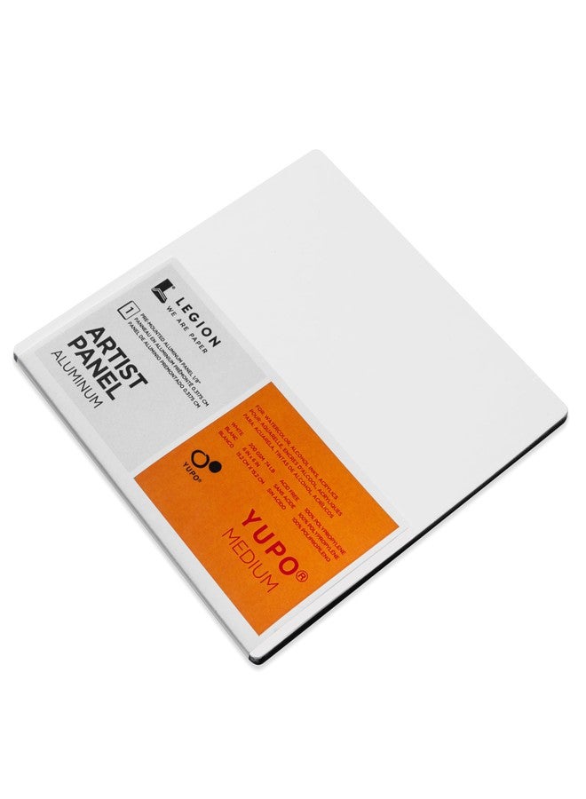 Stonehenge Legion Artist Panel, 1/8" Composite Brushed Aluminum with YUPO Medium 200gsm Paper, 6 x 6 inches for Dry Media - Image 2