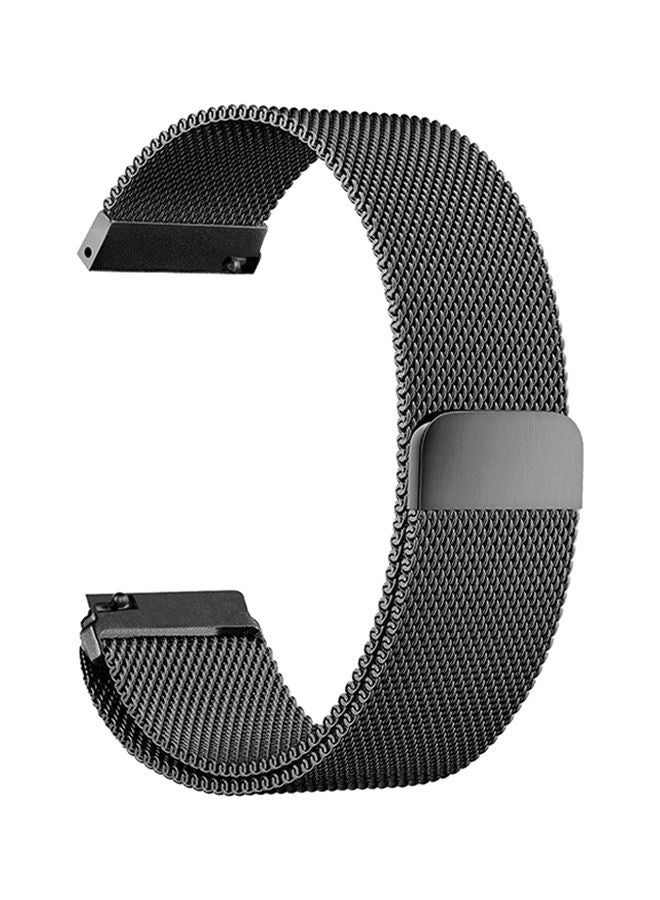 Perfii Stainless Steel Replacement Band For Samsung Galaxy Watch 3 45mm Black - Image 1