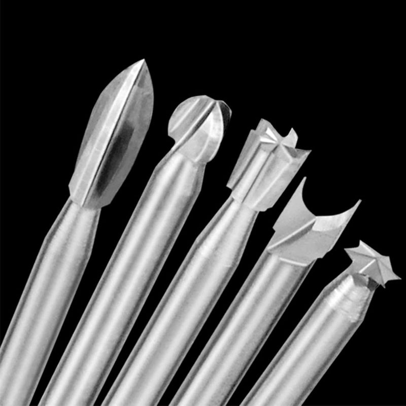 10x Wood Carving Bit for Rotary Tools Electric Carving Tool Carving Tools - Image 3