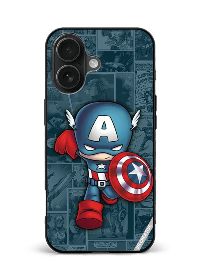 VR CREATIVE Protective Case Cover For Apple iPhone 16 Plus Avengers Design Multicolour