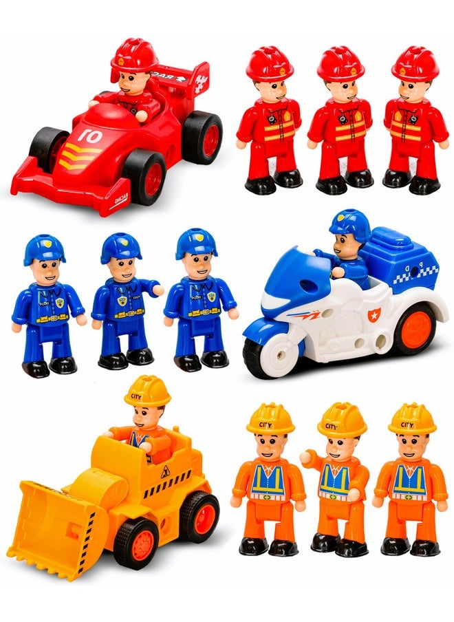 12Pcs People Figures & Toy Cars Playset Fireman Police Construction Workers Pretend Play Vehicle & Figurine Set Accessories For Kids Emergency Vehicles And Construction Toys Imaginative Play - pzsku/ZBCAD56C2E473E5C1181FZ/45/_/1697270524/48e7d6fd-e90e-4118-8cb2-456eb6a02ec9