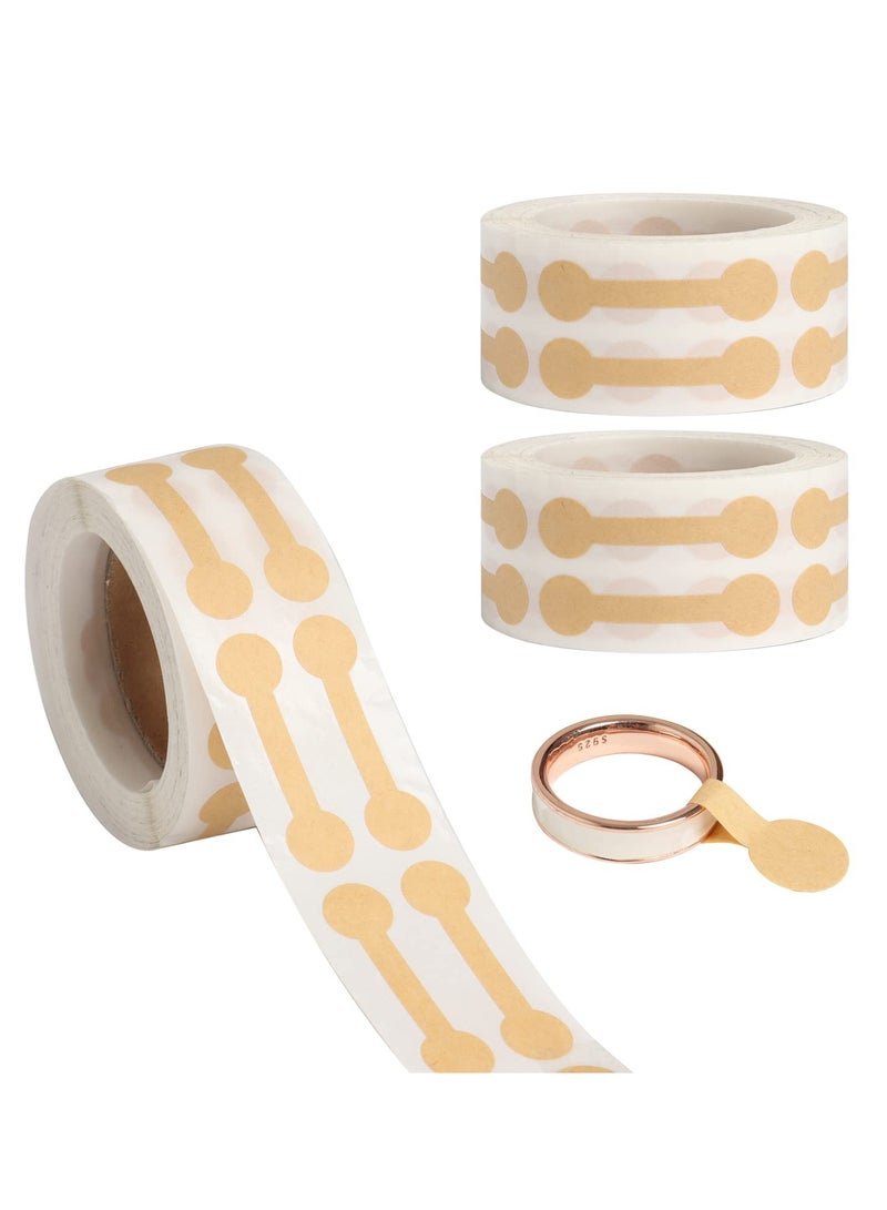 Generic 1500 Blank Jewelry Tags Self Adhesive Price Stickers for Bracelets Rings and Clothing Display  - Image 1