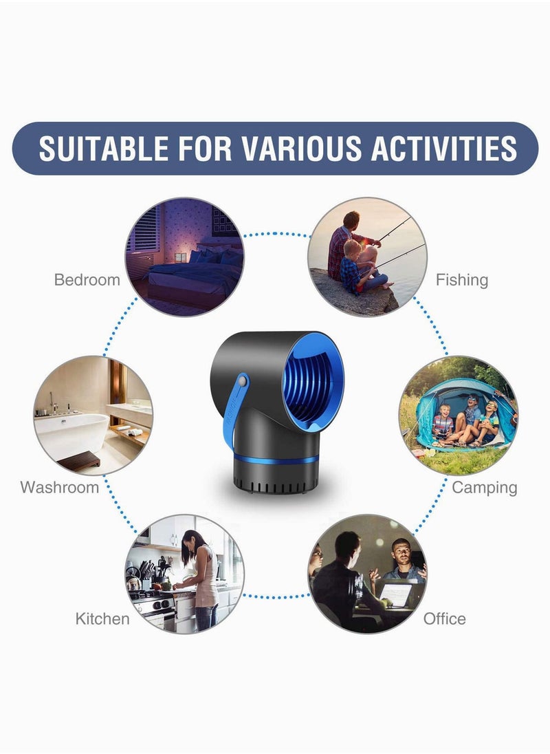 Y&D - Bug Zapper, Mosquito Killer, Lamp, Trap, Gnat Fruit Fly Insect Killer for Indoor, Zapper with Light Trap Insect, USB Powered - Image 1