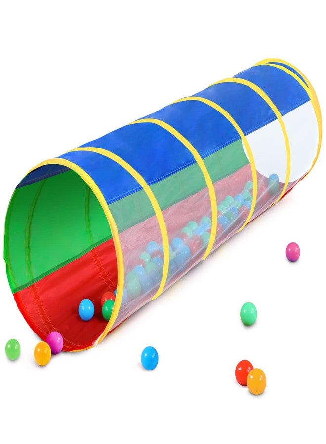 Hoohtoot Kids Crawl Through Play Tunnel, Pop Up Baby Play Tunnel for Toddlers, Game Toy Play Tent for Girl or Dog Cat Pet Tunnel - Image 1