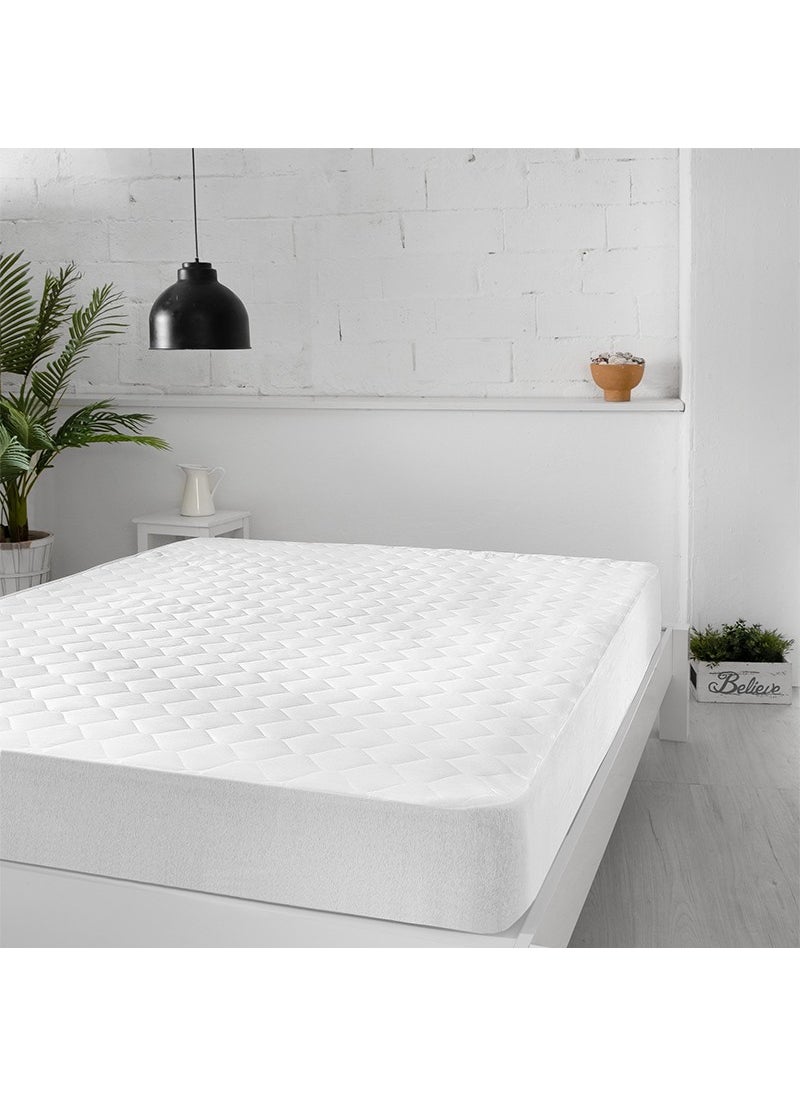 Mislina - Liquid Proof Double Quilted Mattresses Fitted 160X200 - Image 1