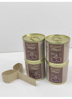 فلوريت معطر سائل إمريكي فلوريت 4 قطع برائحة الكرز 