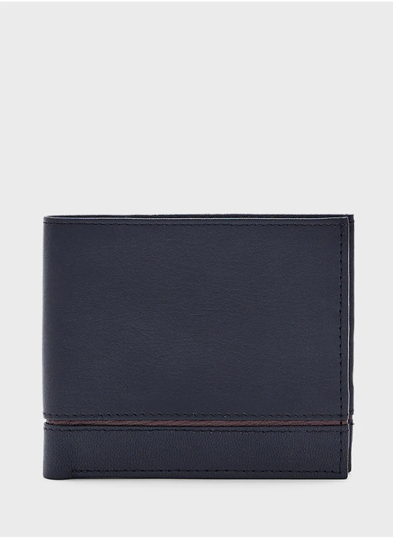 Robert Wood Genuine Leather Bi Fold Wallet