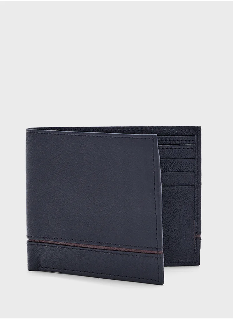 روبرت وود Genuine Leather Bi Fold Wallet