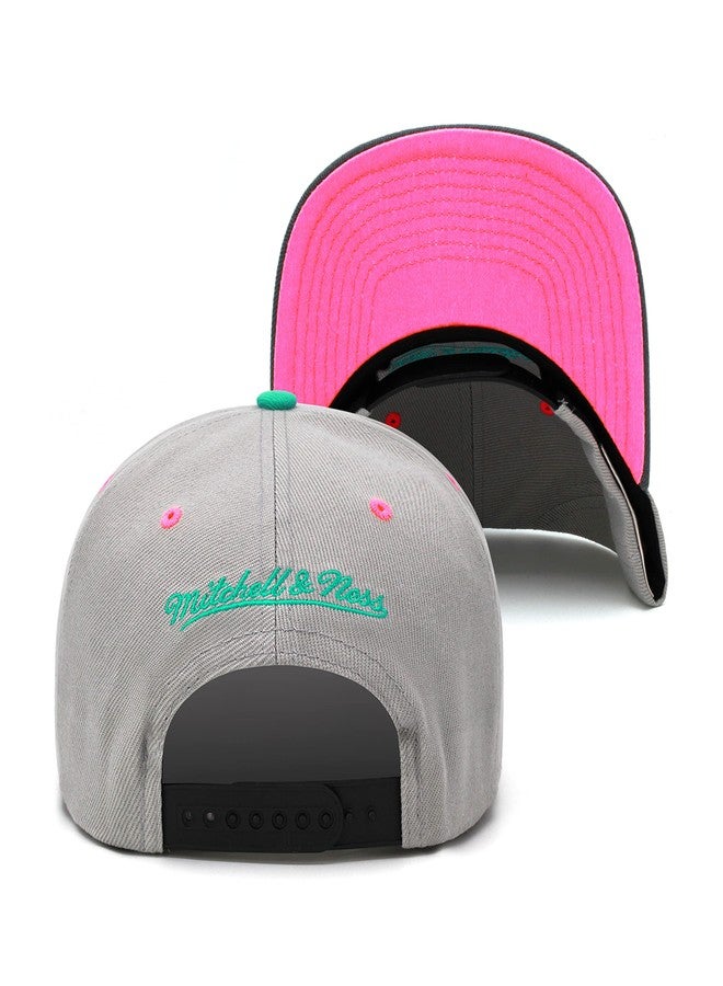 ميتشل آند نيس قبعة ميتشل آند نيس الرمادية ذات المقبض الخلفي من طراز وولف ماغز، شيكاغو بولز - Image 3