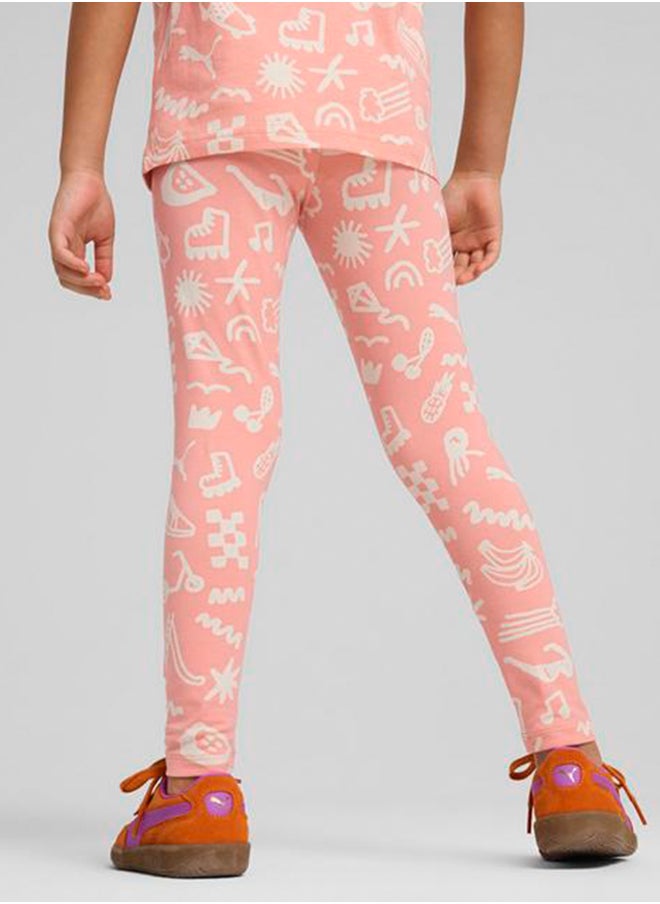 PUMA - Kids Sandy Adventures Aop Leggings - Image 1