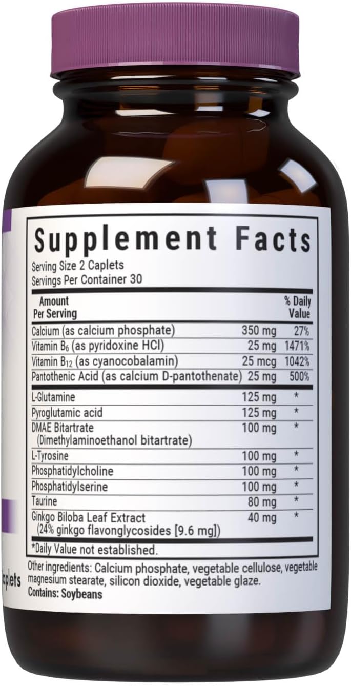 Bluebonnet Power Thought Caplets for Brain Health - 60 Count - Image 2