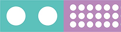 MT mt Washi Masking Tape, 15mm x 7 mtrs Shade -Kapitza Polka Dot Ice, (Pack of 1)  - Image 4