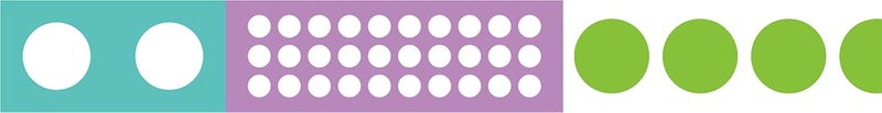 MT mt Washi Masking Tape, 15mm x 7 mtrs Shade -Kapitza Polka Dot Ice, (Pack of 1)  - Image 3