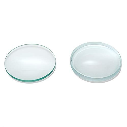 Amlong Crystal Premium Optical Glass Double Convex and Concave Lens Set, 75mm Diameter, 20cm Focal Length, 2 Pieces Set - Image 4