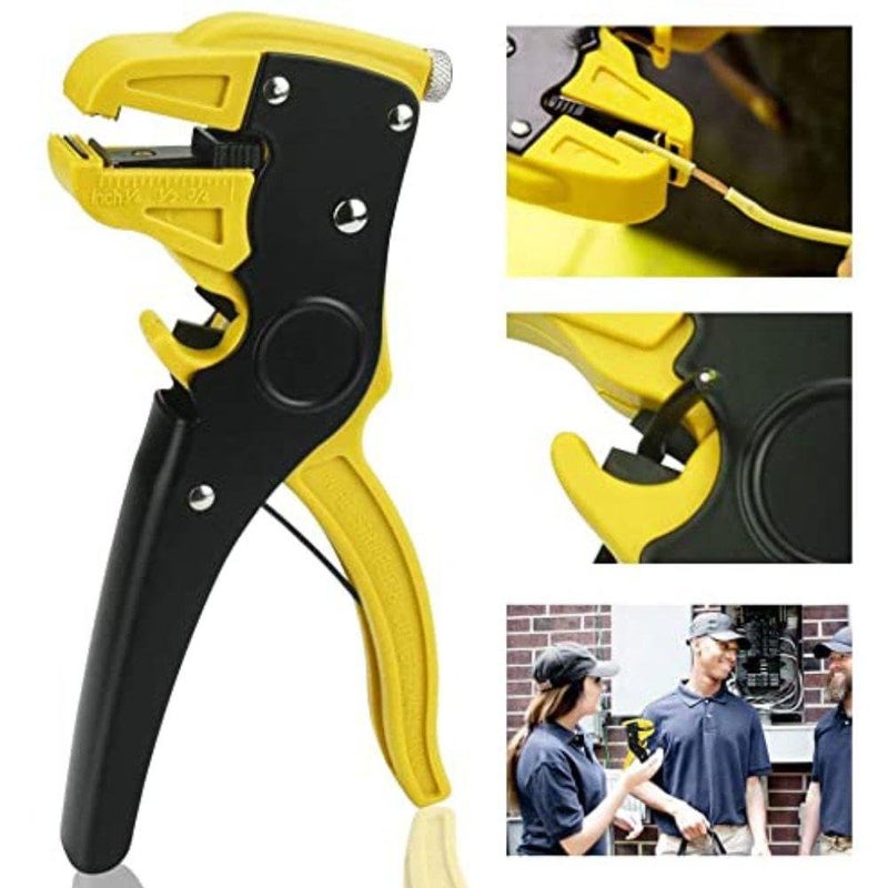 Gilhot MT02DX SelfAdjusting CutterStripper  Professional Wire Stripper and Cutter  Versatile Tool for Electricians and DIY Enthusiasts Pack of 1  - Image 2