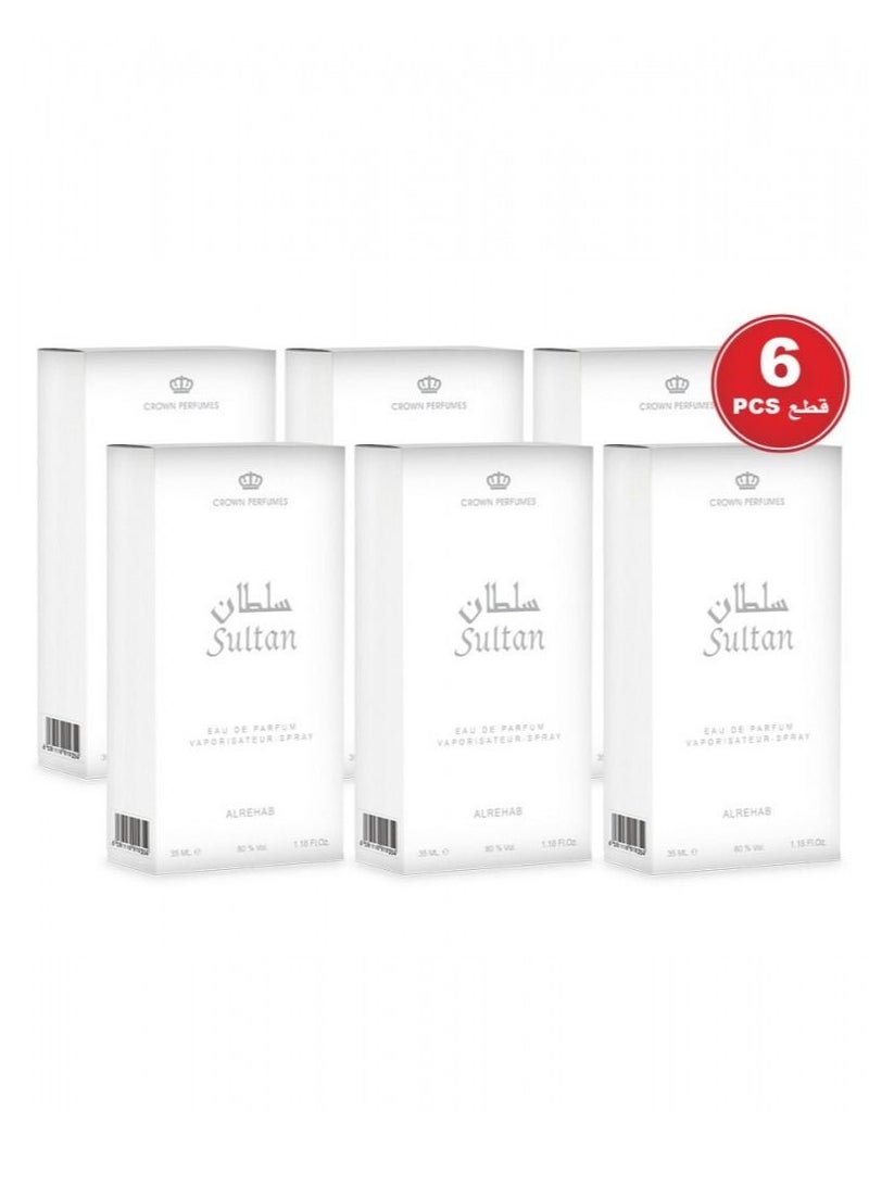 Alrehab Sultan 35 ml - 6 pieces - Image 1
