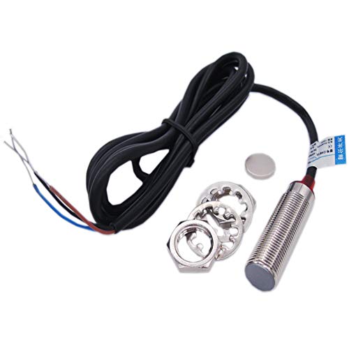 Twidec/10mm Hall Effect Proximity Sensor Inductive Switch NPN NO（Normally Open) with Magnet DC5-30V NJK-5002C - Image 1