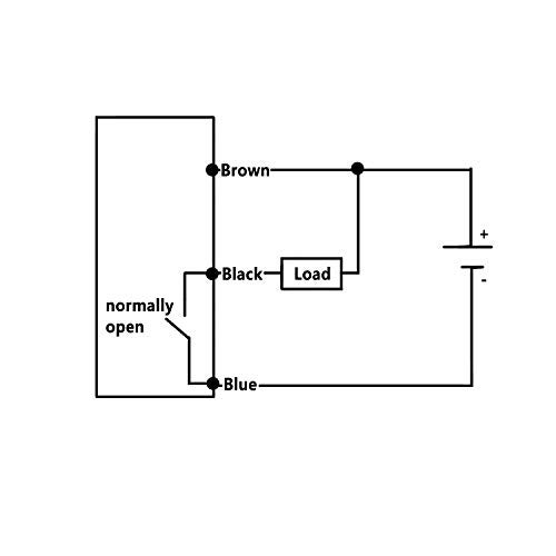Twidec/10mm Hall Effect Proximity Sensor Inductive Switch NPN NO（Normally Open) with Magnet DC5-30V NJK-5002C - Image 5