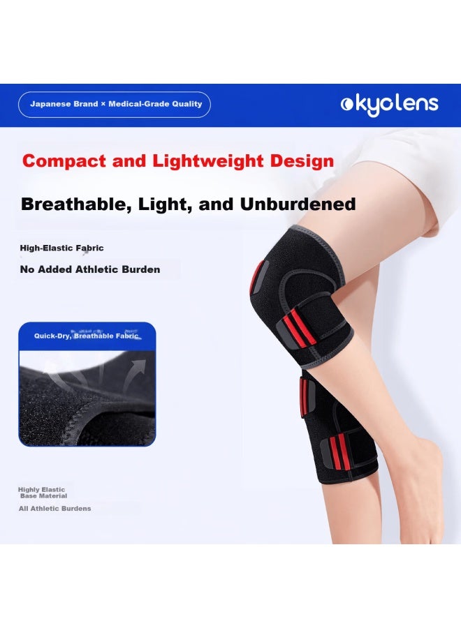 Kyolens Medical Knee Brace Warm Knee Joint Arthritis Sports Protection Meniscus Injury Patella Summer Thin Pair - Image 2