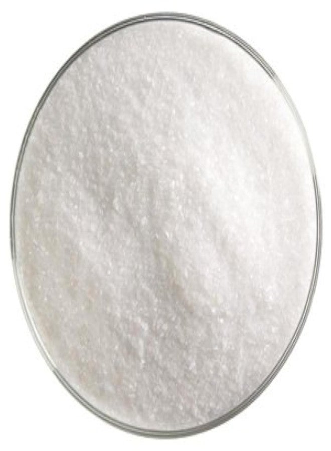 Delphi Glass Opaque White Fine Frit - 90 Coe