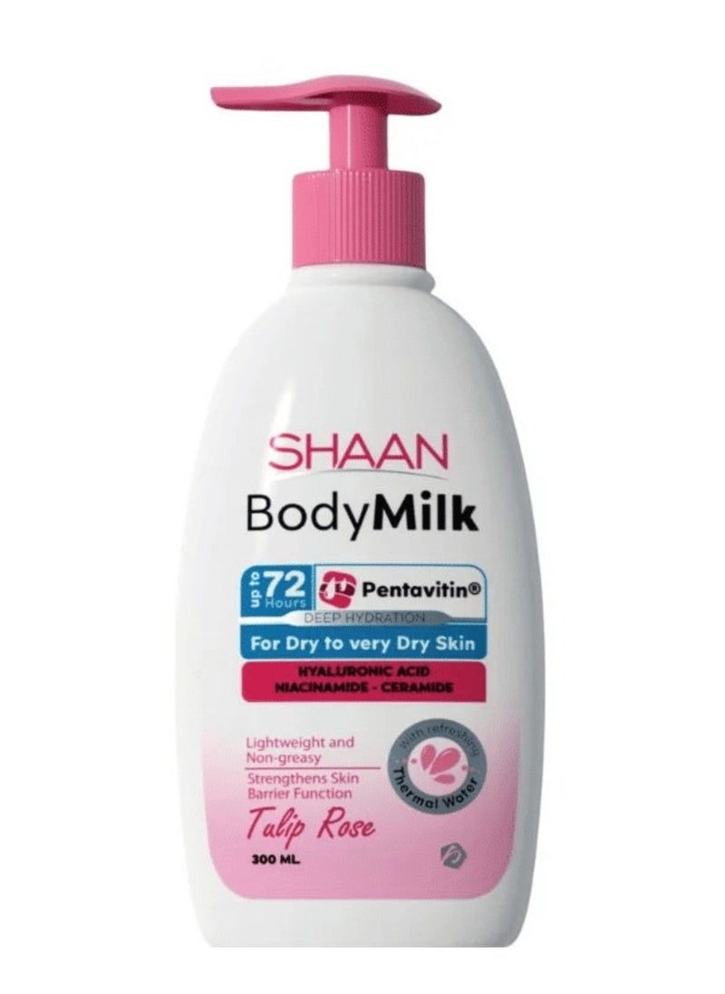 Shaan Shaan Body Milk Tulip Rose 300 ml 